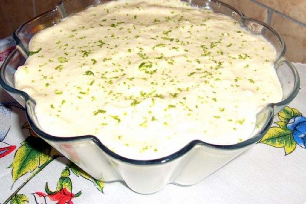 Irresistível Sobremesa de Mousse de Limão