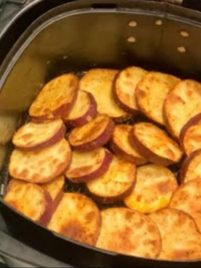 Batata Doce Assada na Airfryer