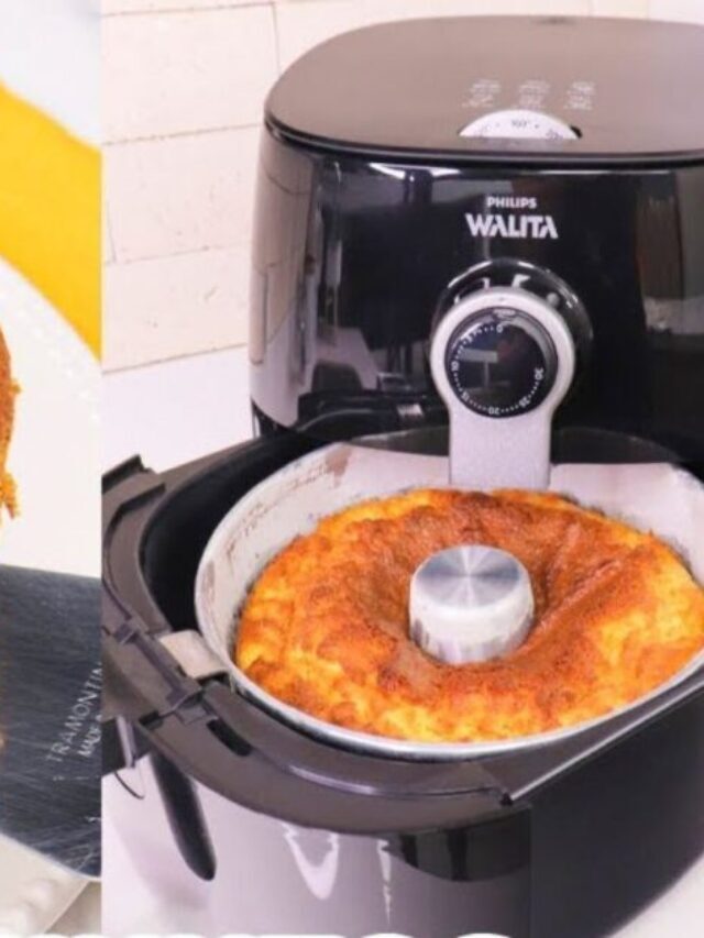 Bolo de Laranja na Airfryer