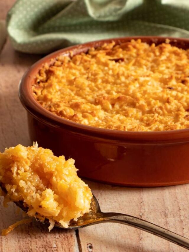 Cocada de Forno para Comer de Colher