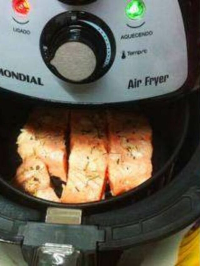 Salmão na Airfryer