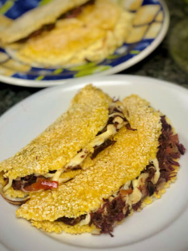 Rápida Receita de Tapioca com Flocão de Milho