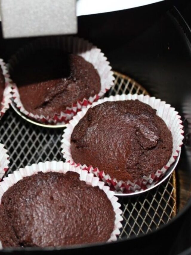 Cupcake na Airfryer