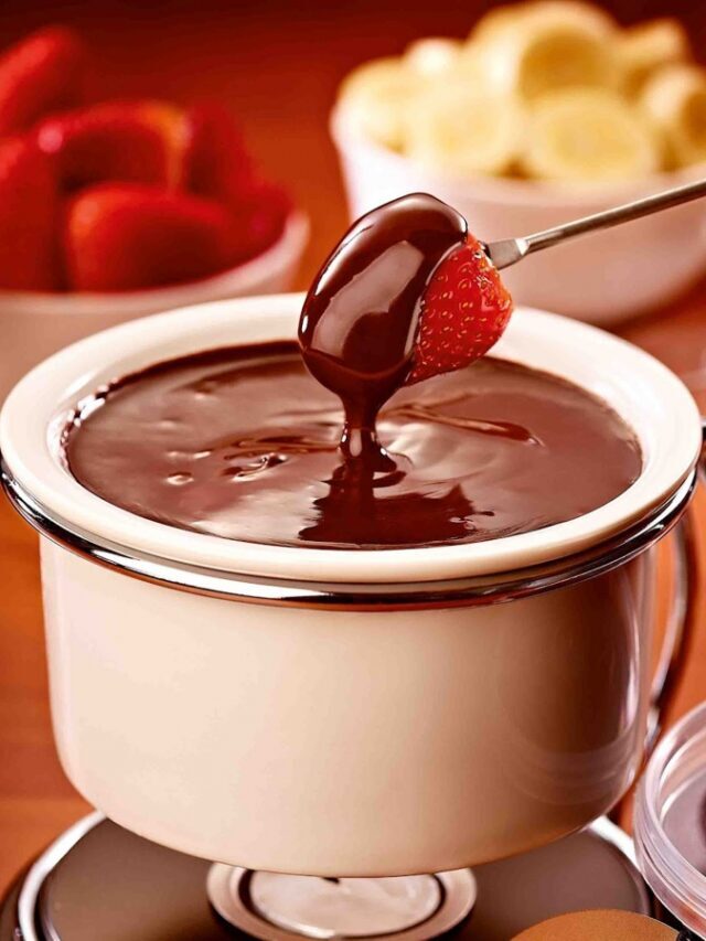 Como Fazer Fondue de Chocolate, Rápido e Super Delicioso