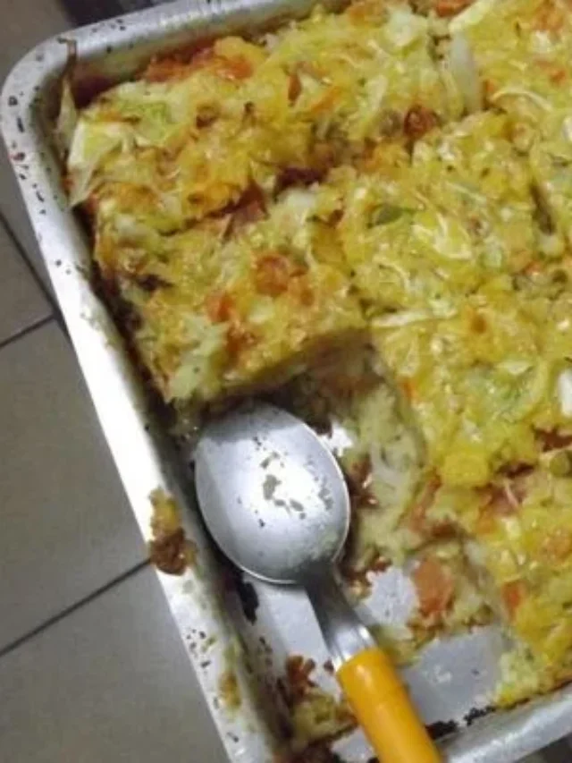 Torta de Repolho Super Rápida e Fácil de Fazer