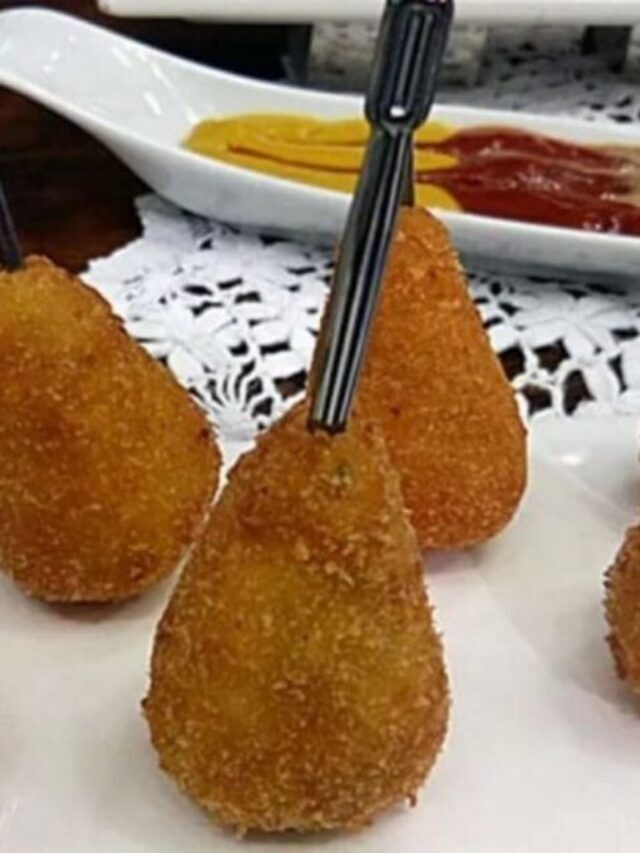 Receita de Coxinha da Ana Maria Braga